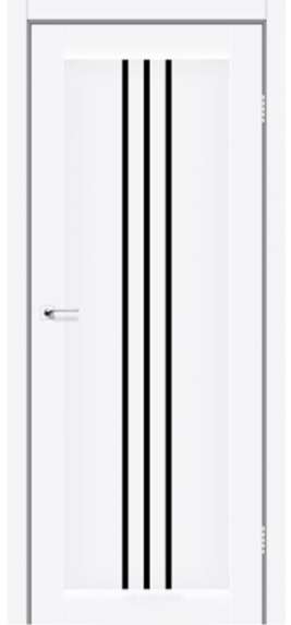 МЕЖКОМНАТНЫЕ ДВЕРИ ARTPORTE "Artporte" Вертикаль стекло черное